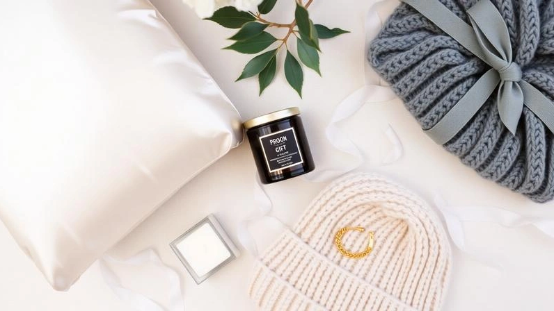 Collection of premium-feeling gifts all priced under $30 arranged beautifully