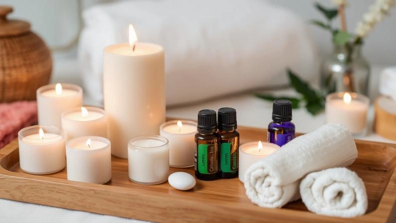 Relaxing spa elements symbolizing elegant experience gifts
