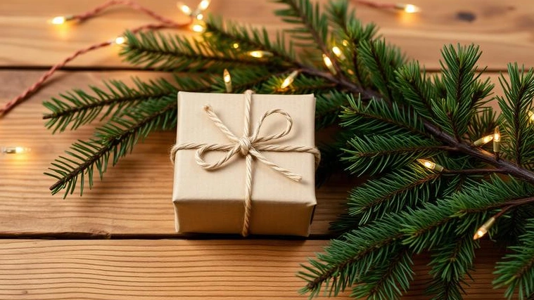 Beautifully wrapped affordable gift that looks expensive